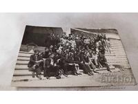 Fotografie Varna Tineri și tinere cu profesorii lor 1932