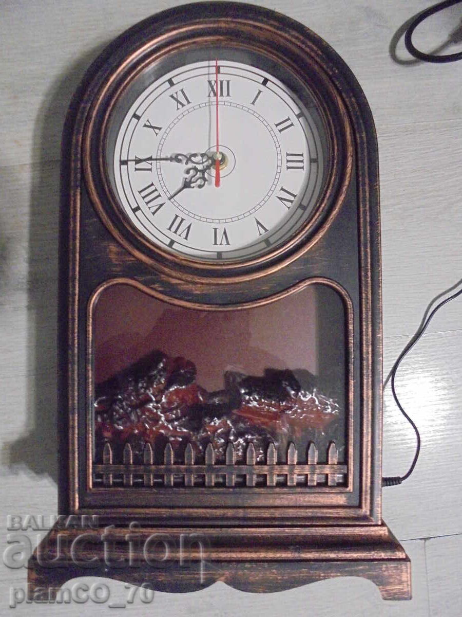 №*8288 Ceas de masă cu șemineu LED cu preț 55.00 BGN | € 28.12 №*8288 Ceas de masă cu șemineu LED cu preț 55.00 BGN | € 28.12