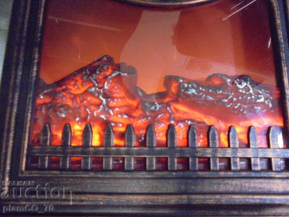 №*8288 Ceas de masă cu șemineu LED - 6 №*8288 Ceas de masă cu șemineu LED - 6