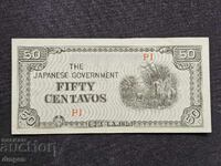 50 cenți japonezi ocupația Filipinelor