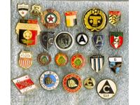 Football 23 OLD BULGARIAN BADGES