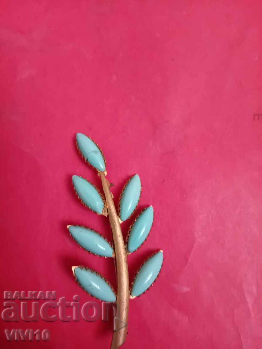 Antique turquoise brooch Antique turquoise brooch