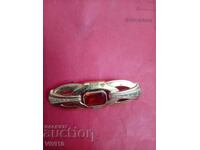 Broșă veche, art deco