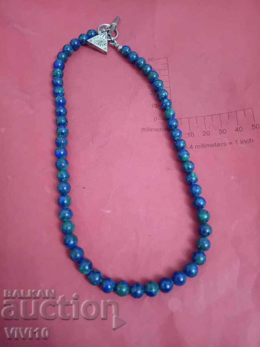 Antique azurite necklace with price € 40.90 | 79.99 BGN Antique azurite necklace with price € 40.90 | 79.99 BGN