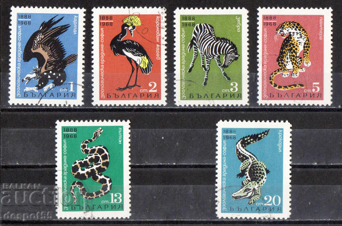 1968 Βουλγαρία. 80 γρ. Ζωολογικός κήπος στη Σόφια