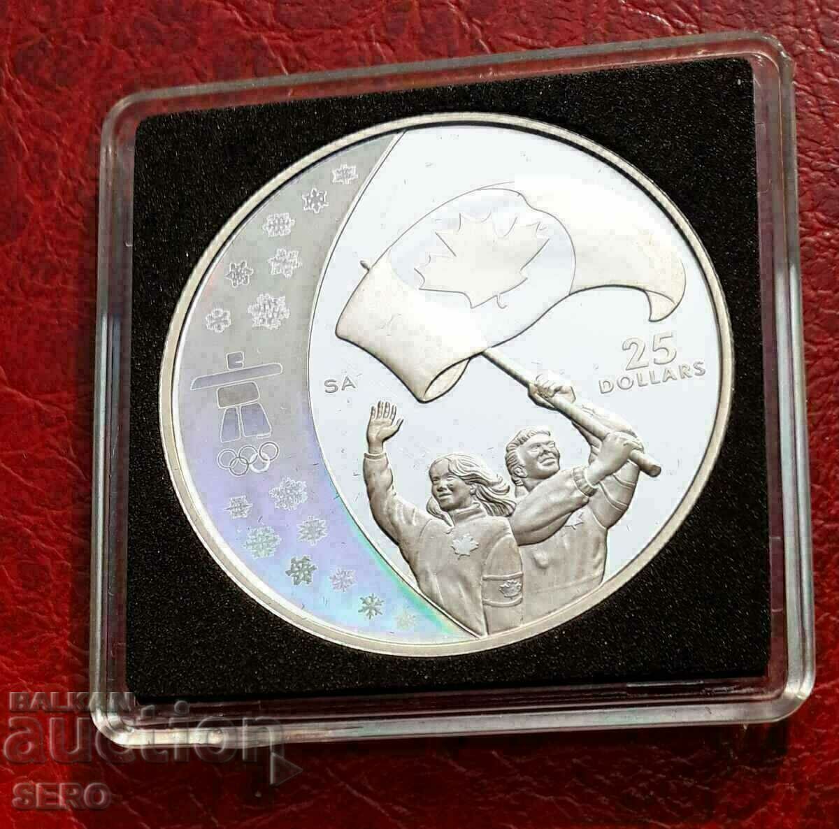 Καναδάς - 25 δολάρια 2007 - ματ-γυαλιστερό - μικρή κυκλοφορία με τιμή 95.00 BGN | € 48.57