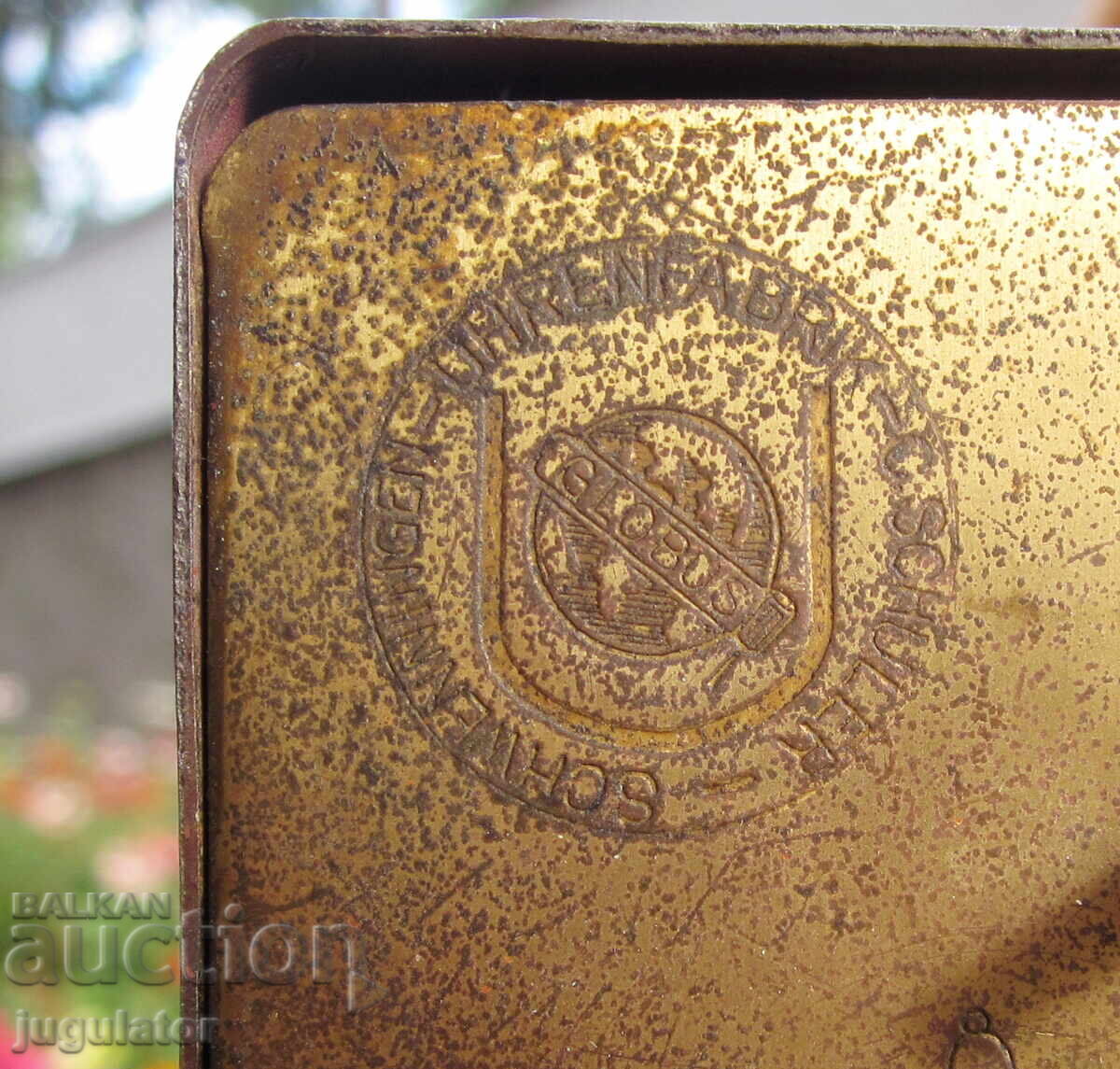 GLOBUS παλιό Γερμανικό επιτραπέζιο ρολόι κουμπαράς με ημερομηνία - 6 GLOBUS παλιό Γερμανικό επιτραπέζιο ρολόι κουμπαράς με ημερομηνία - 6