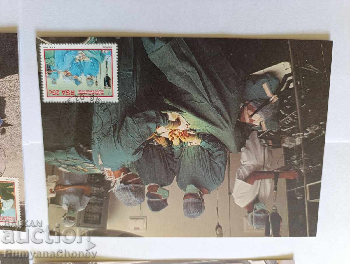 Delivery of Postcards Day of Thematic Collecting 1989