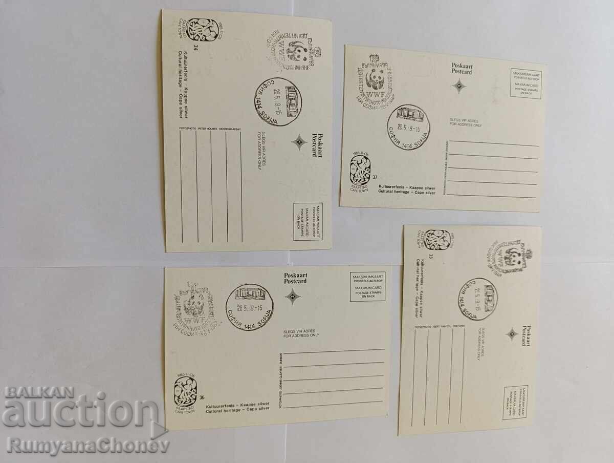 Cărți poștale Ziua Colecționarului Tematic 1989 - 6