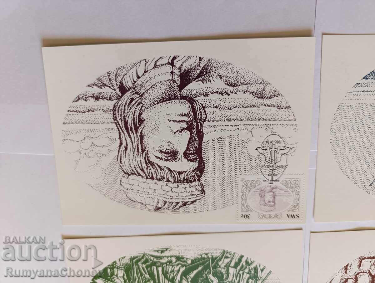 Cărți poștale Ziua Colecționarului Tematic 1989 - 5