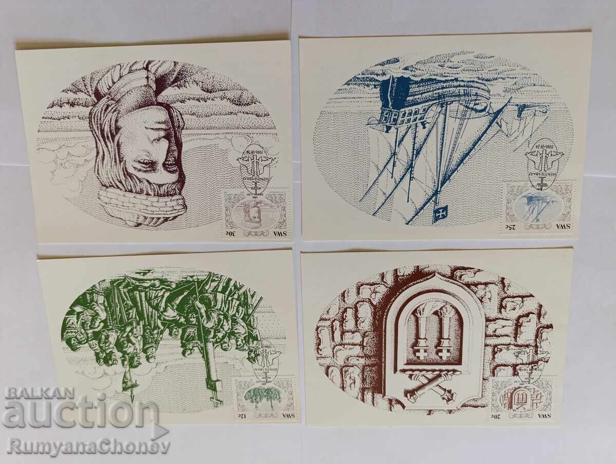 Cărți poștale Ziua Colecționarului Tematic 1989