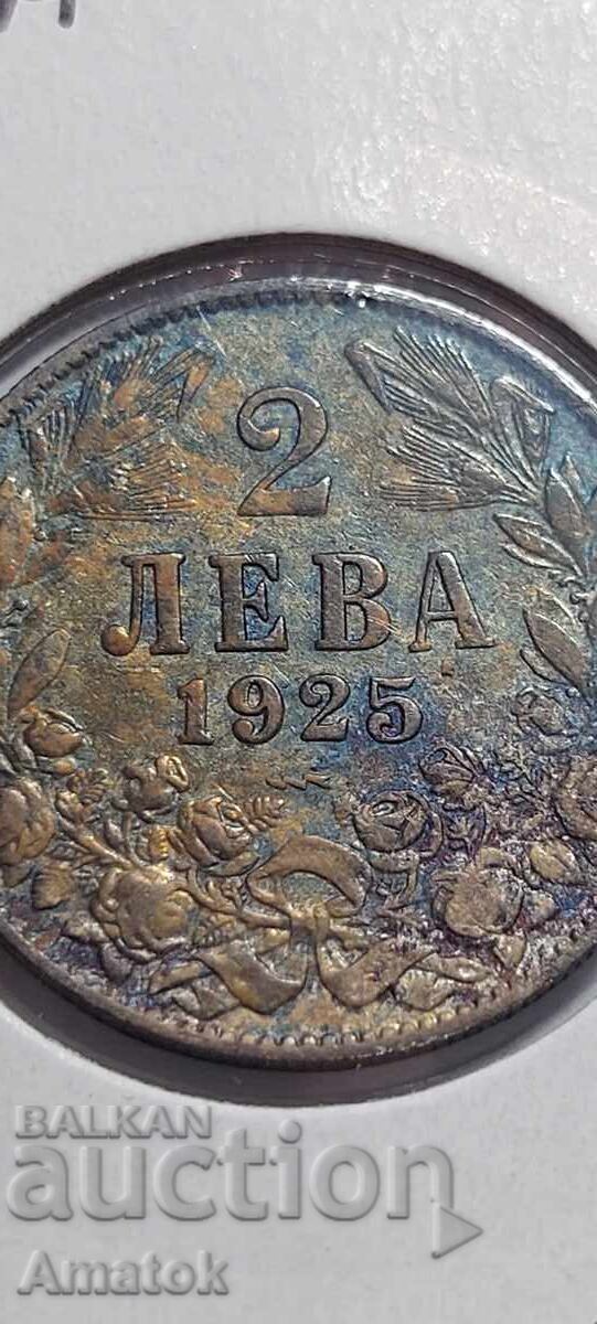 Νομίσματα από το Βασίλειο της Βουλγαρίας 2 λέβα 1925 και 50 λέβα 1943 - 6