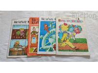 FUNNY PICTURES MURZILKA LOT 3 PIECES 1983/1988