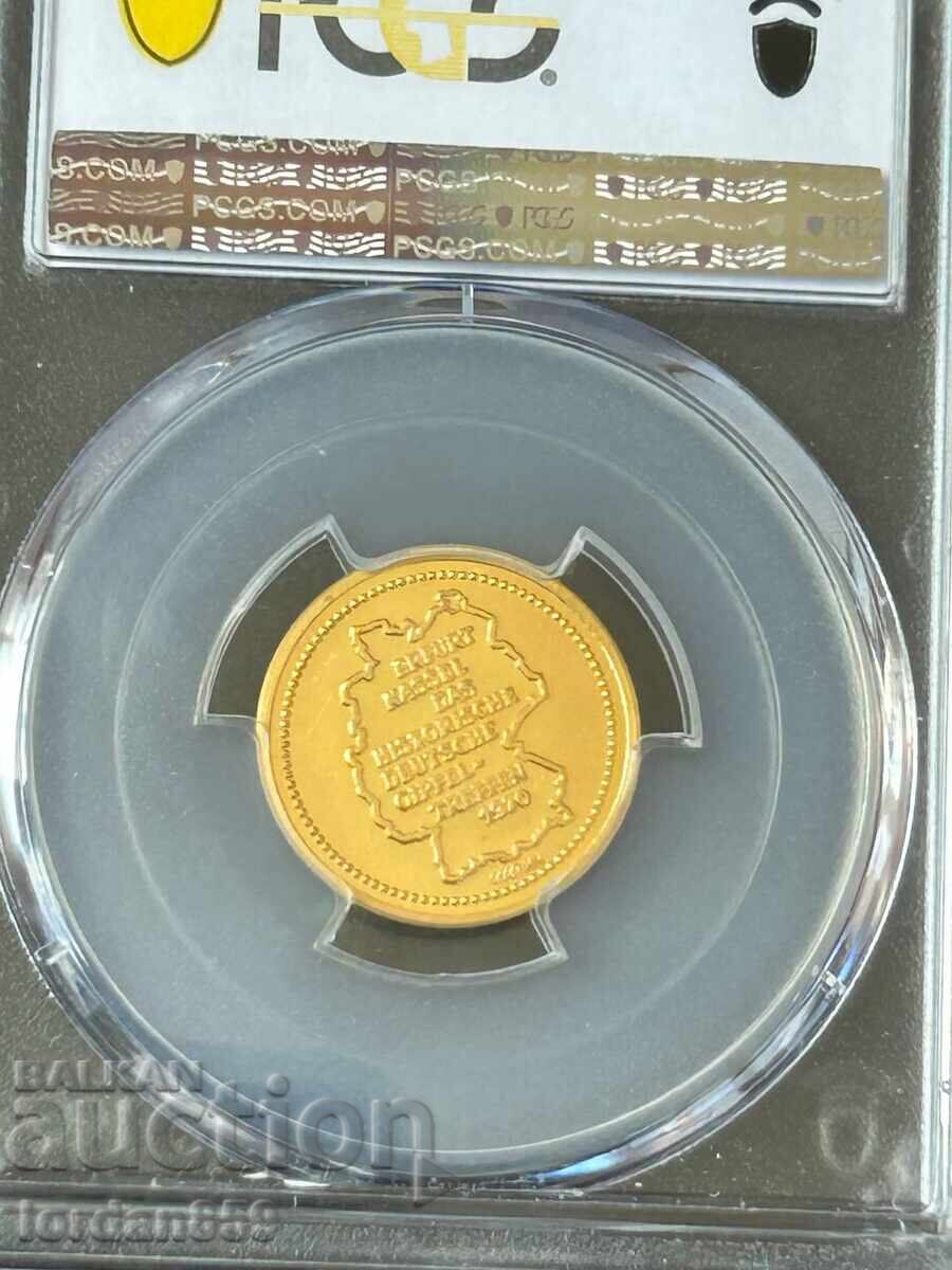 Auction  Gold Medal Federal Republic of Germany 1/10oz pcgs