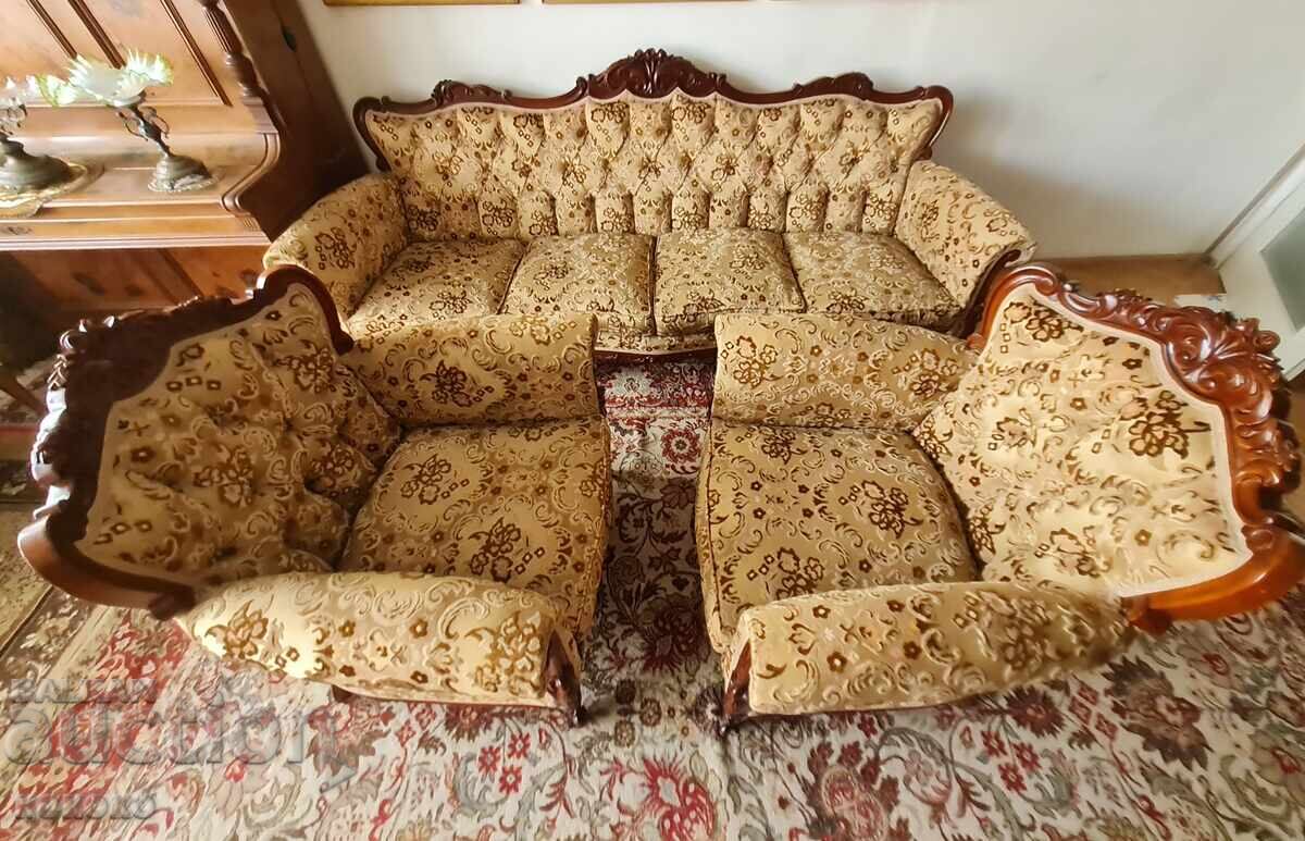 Πωλείται σετ σαλονιού - μπαρόκ Πωλείται σετ σαλονιού - μπαρόκ