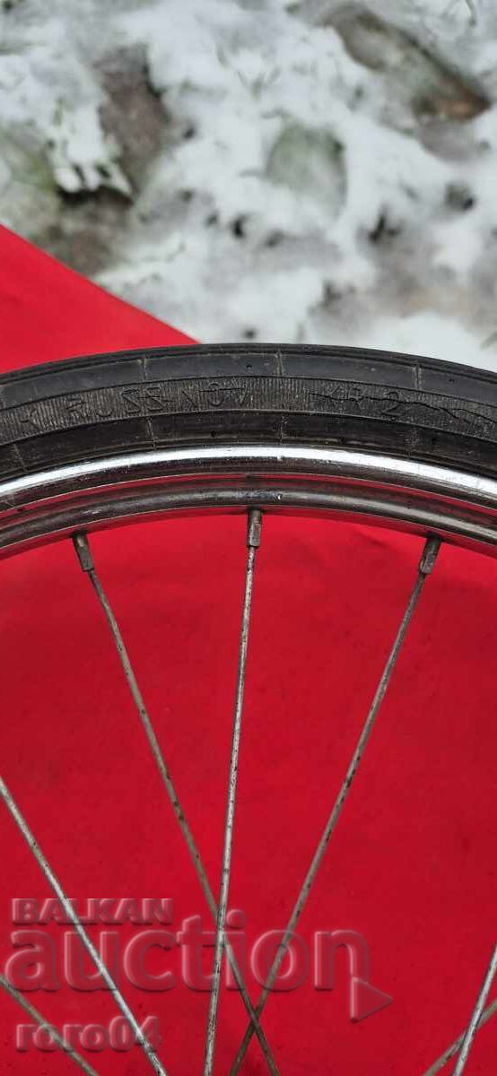 BALKAN - FRONT TIRE - WHEEL - K. RUSINOV with price 55.00 BGN | € 28.12 BALKAN - FRONT TIRE - WHEEL - K. RUSINOV with price 55.00 BGN | € 28.12