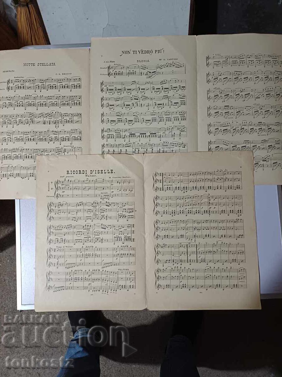 3 pcs. Notes 1895 with price 15.00 BGN | € 7.67