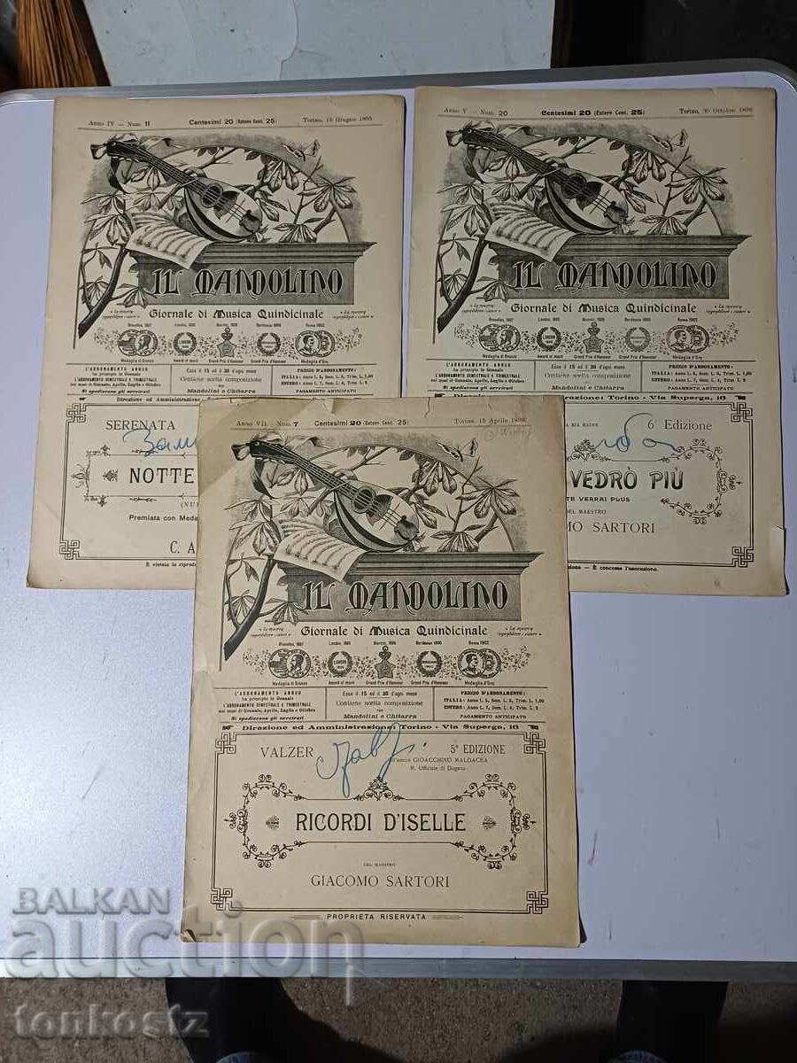 3 buc. Note 1895g 3 buc. Note 1895g