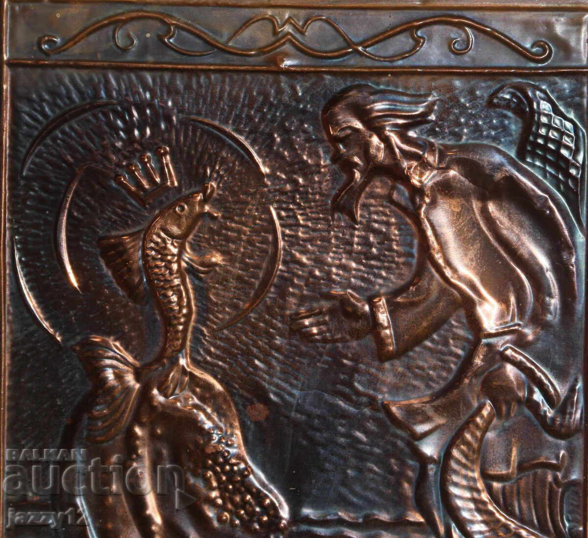 Delivery of Plaque panel metal plastic copper children's fairy tale