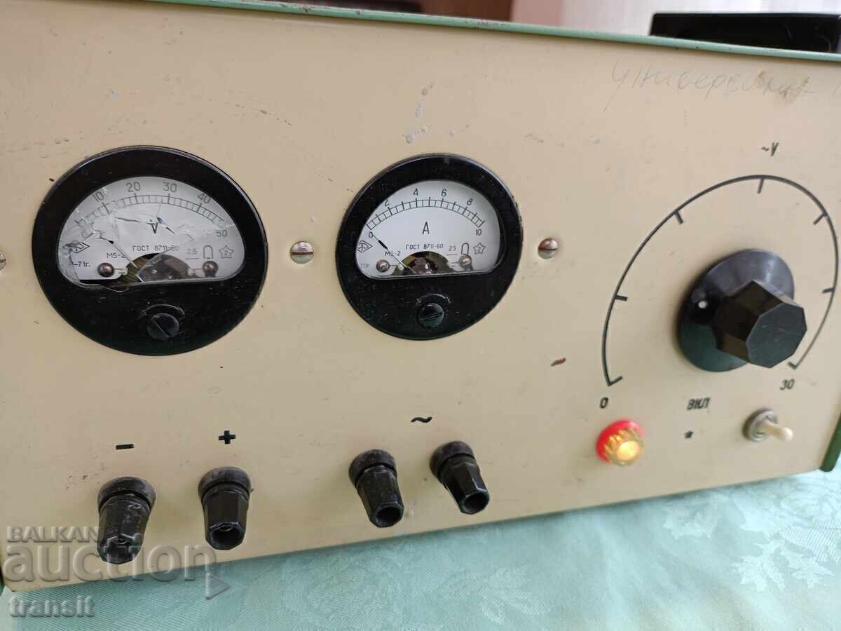 Доставка на Токоизправител ВС -24м. 0-30v Доставка на Токоизправител ВС -24м. 0-30v