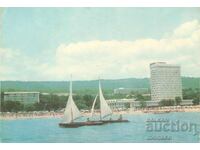 Carte poștală veche - Nisipurile de Aur, Vedere