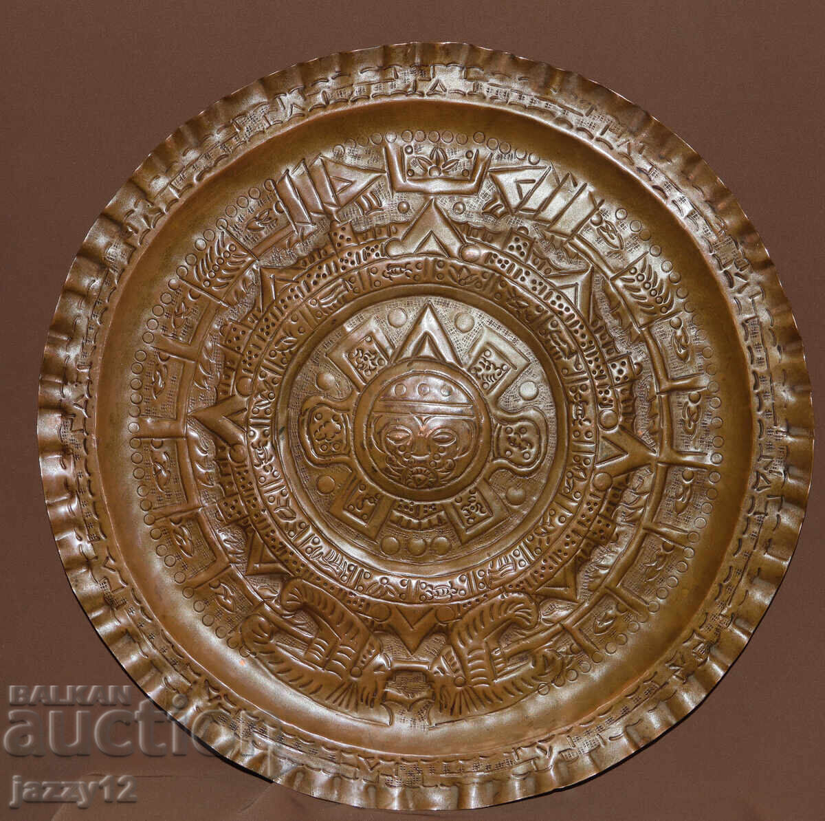 Licitație Plachetă panou decorativ de perete Calendarul Aztec