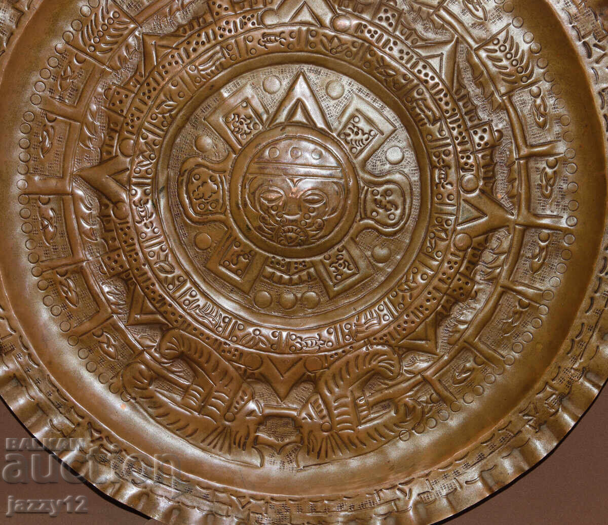 Plachetă panou decorativ de perete Calendarul Aztec - 5