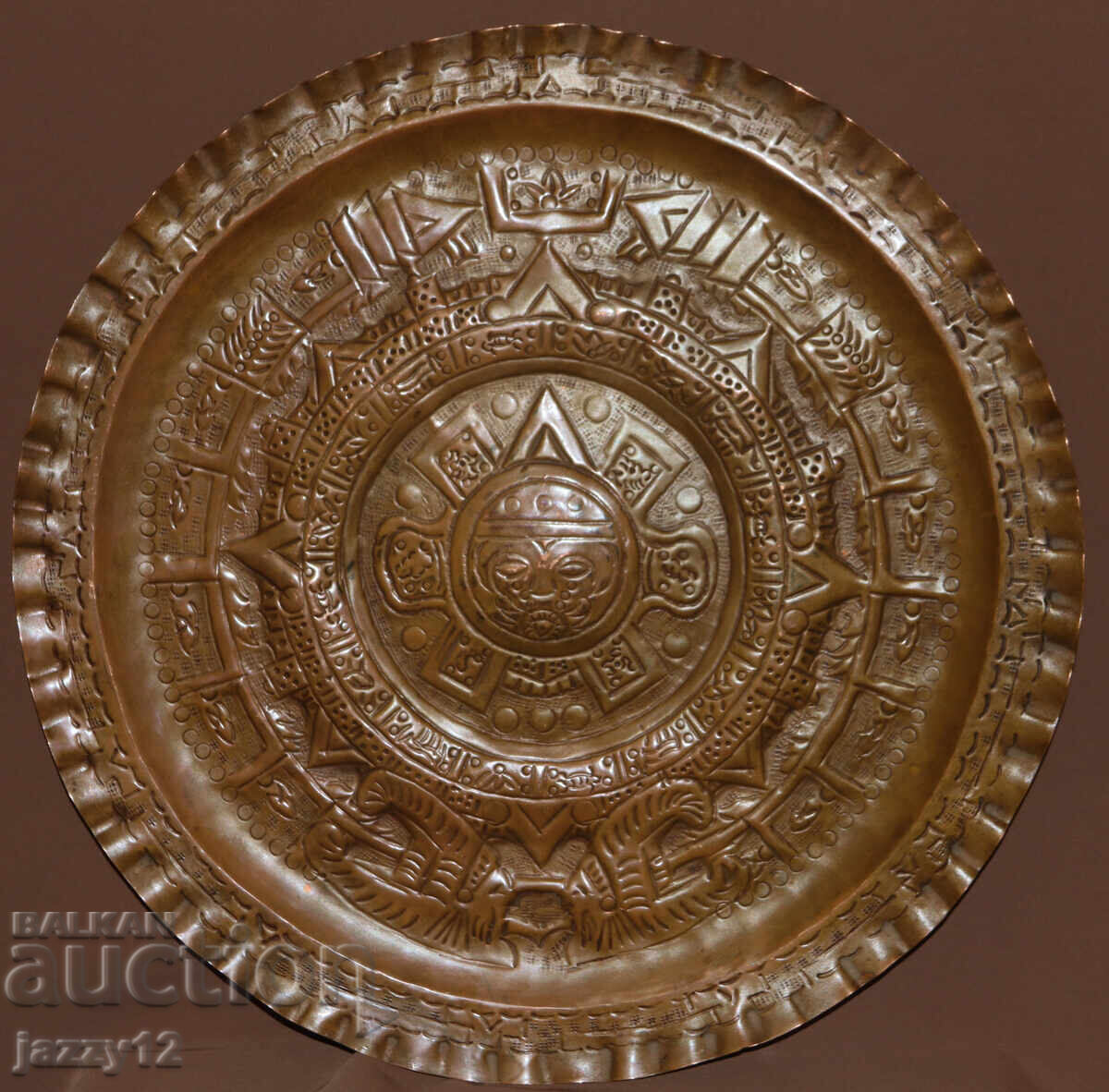 Plachetă panou decorativ de perete Calendarul Aztec