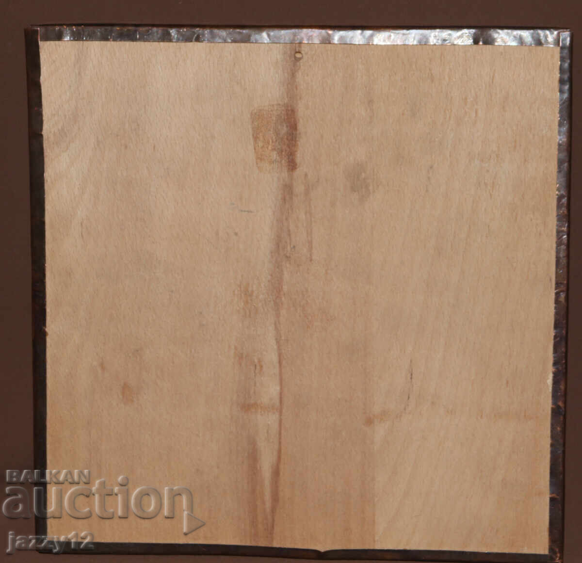 Plachetă decorativă panou metaloplastică cupru Belgrad - 6