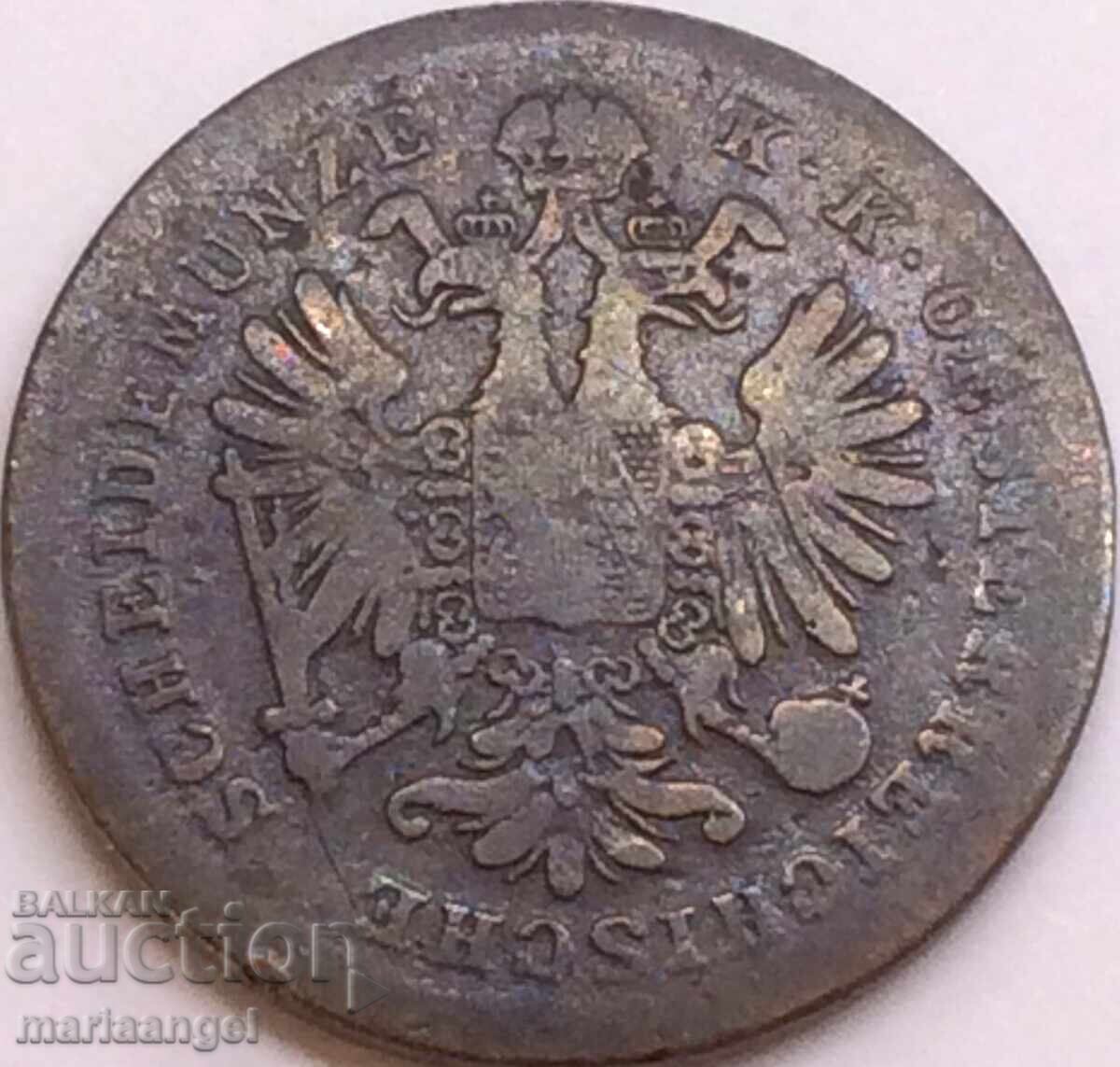 Hungary 1 Kreuzer 1861 E -Carlsburg Transylvania ΣΠΑΝΙΟ με τιμή 29.00 BGN | € 14.83