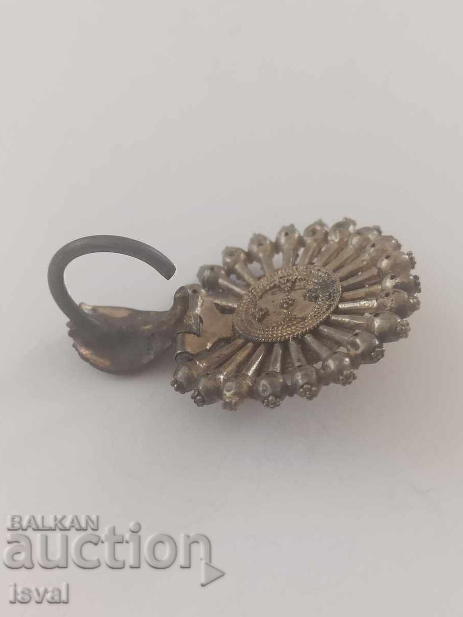 Παράδοση Αναγεννησιακά ασημένια σκουλαρίκια - Αρπαλία!