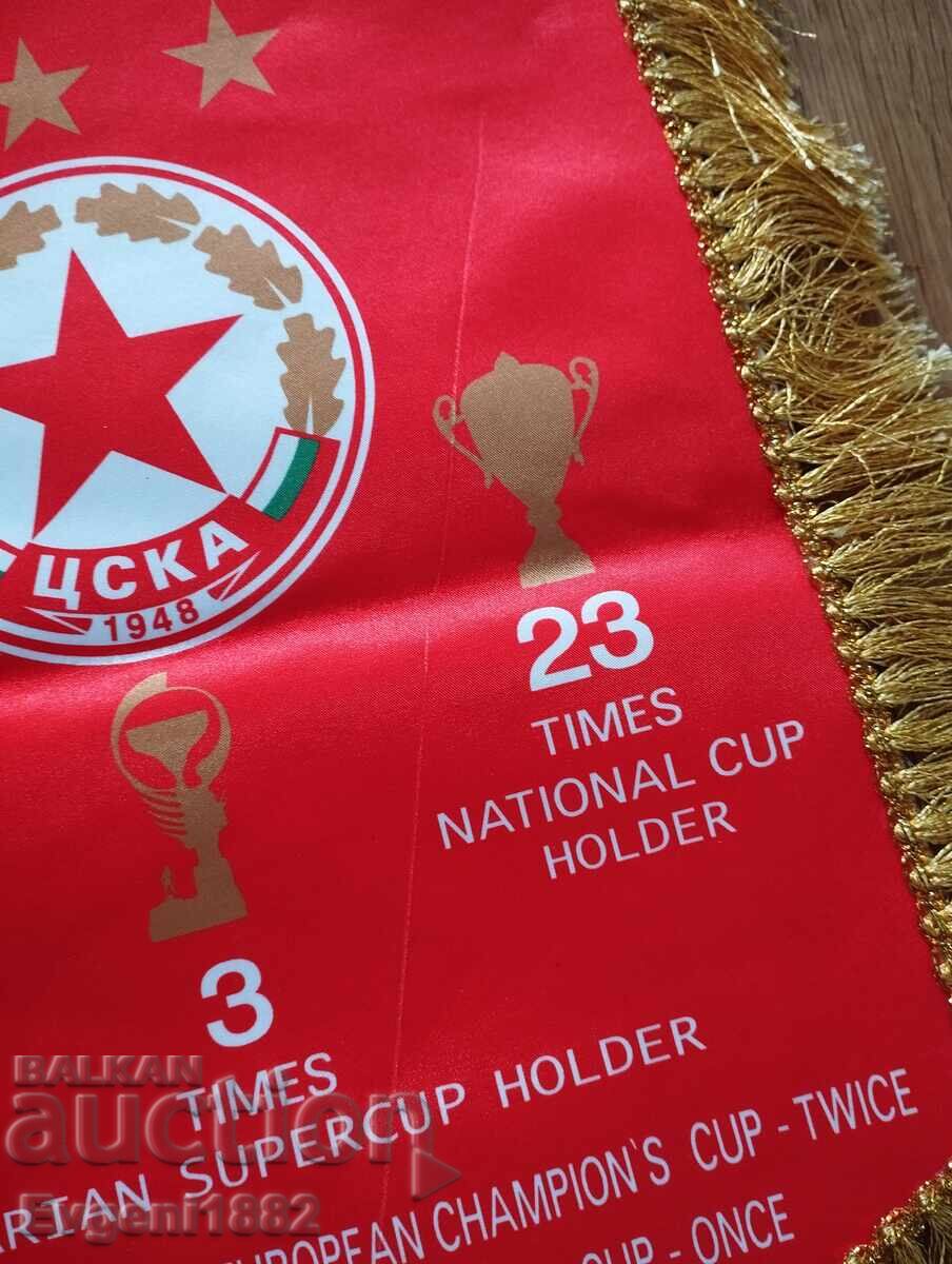 ЦСКА Футболен Голям Флаг Шампион Футбол с цена 30.00 лв. | € 15.34