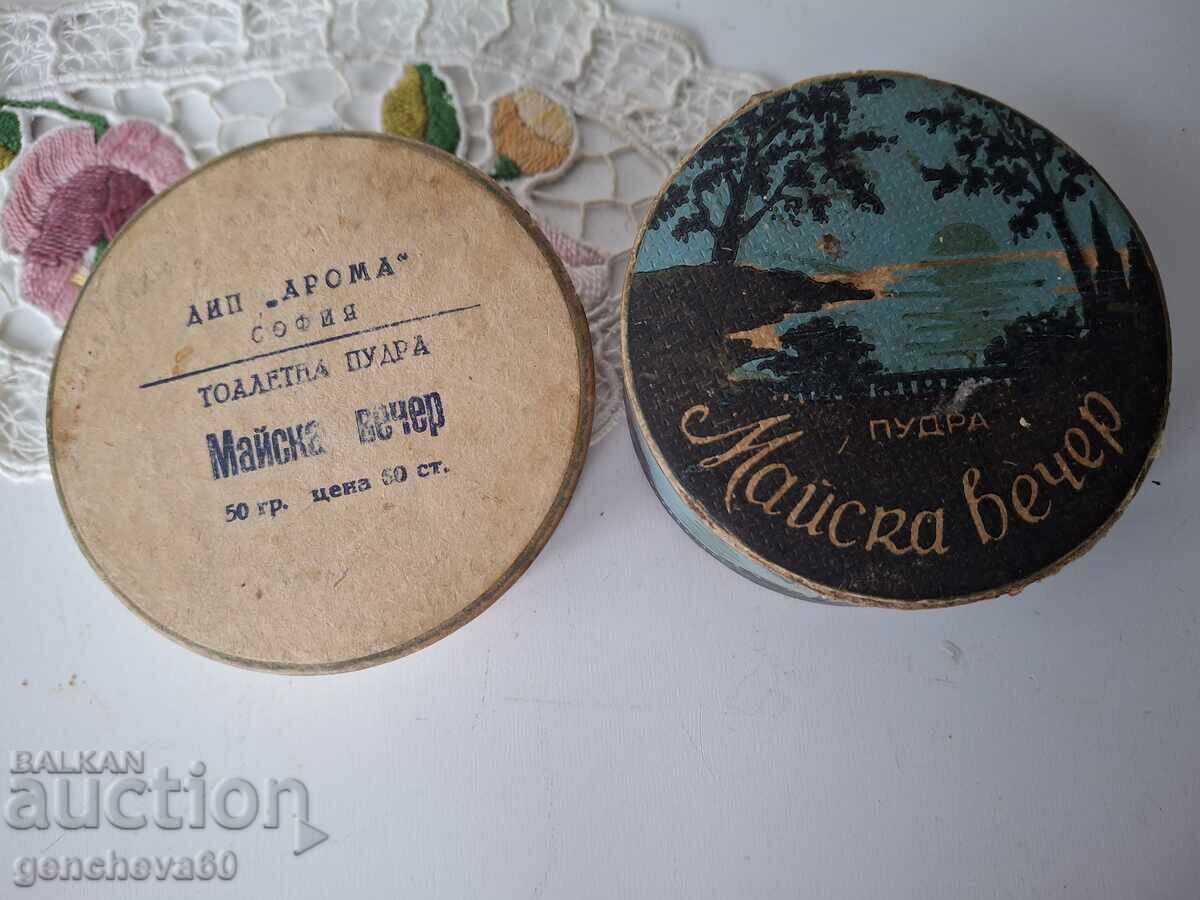 50s Powder Box, "Evening Mask" Aroma-Sofia - 7