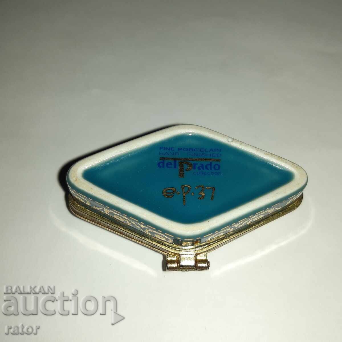 Elegant DEL PRADO Porcelain Box. Porcelain - 5