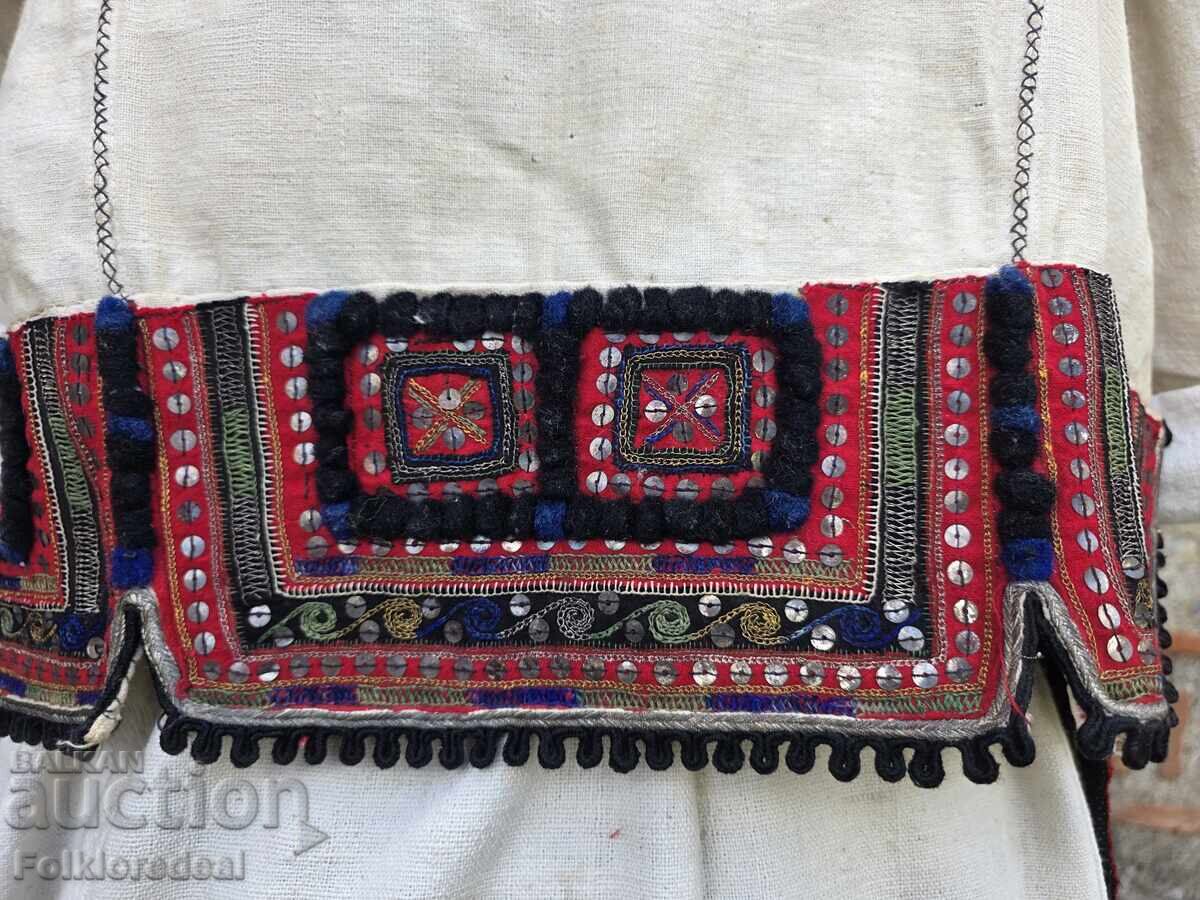 Γυναικεία παραδοσιακή φορεσιά από την πεδιάδα του Κουμάνοβο, με σπάνιο σαγιά - 7