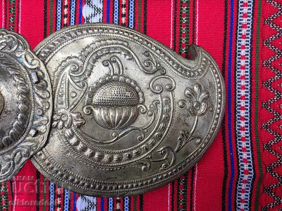 Authentic paftas (belt ornaments) for women's costume from Skopje Blatija - 6