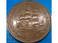 1 penny 1935 Africa de Sud George V 1910-1936 9,47 g