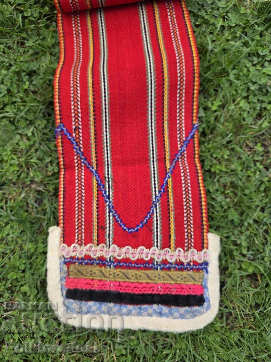 Centură autentică bărbați pentru costum popular din Skopje Blatija - 7