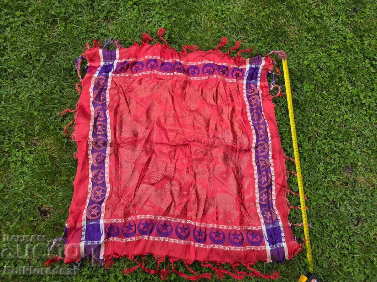 Silk scarf for Mijak costume from the Ottoman era Silk scarf for Mijak costume from the Ottoman era