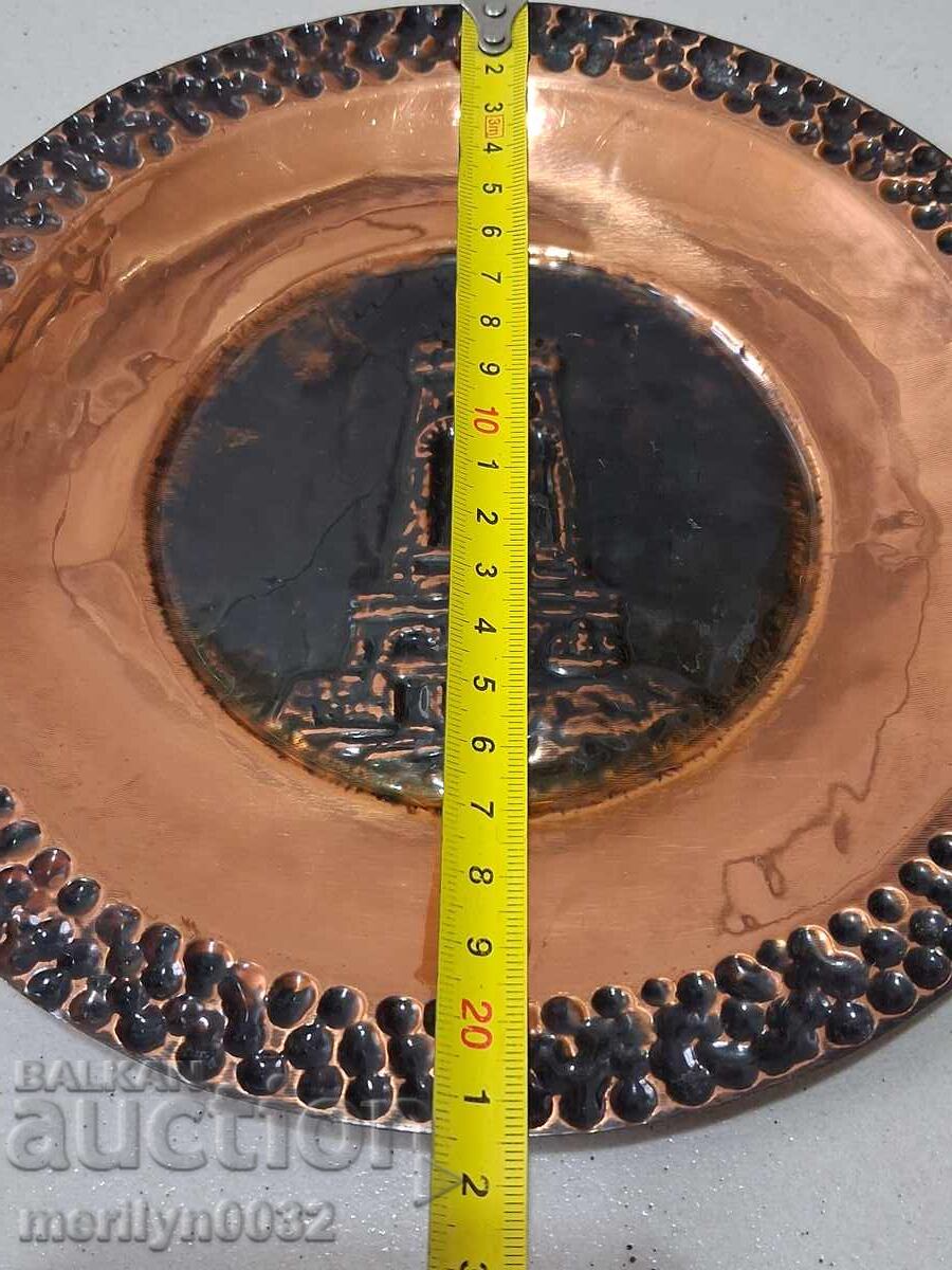 Delivery of Decorative copper plate for wall sahan, copper, panica tray