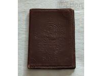 Husa din piele pentru carnet de membru PCR