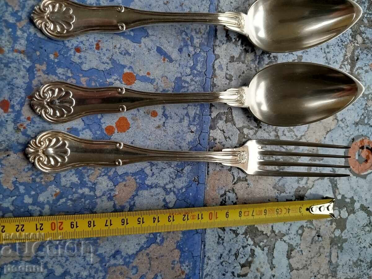 Δημοπρασία Παλιά γαλλικά ασημένια μαχαιροπήρουνα