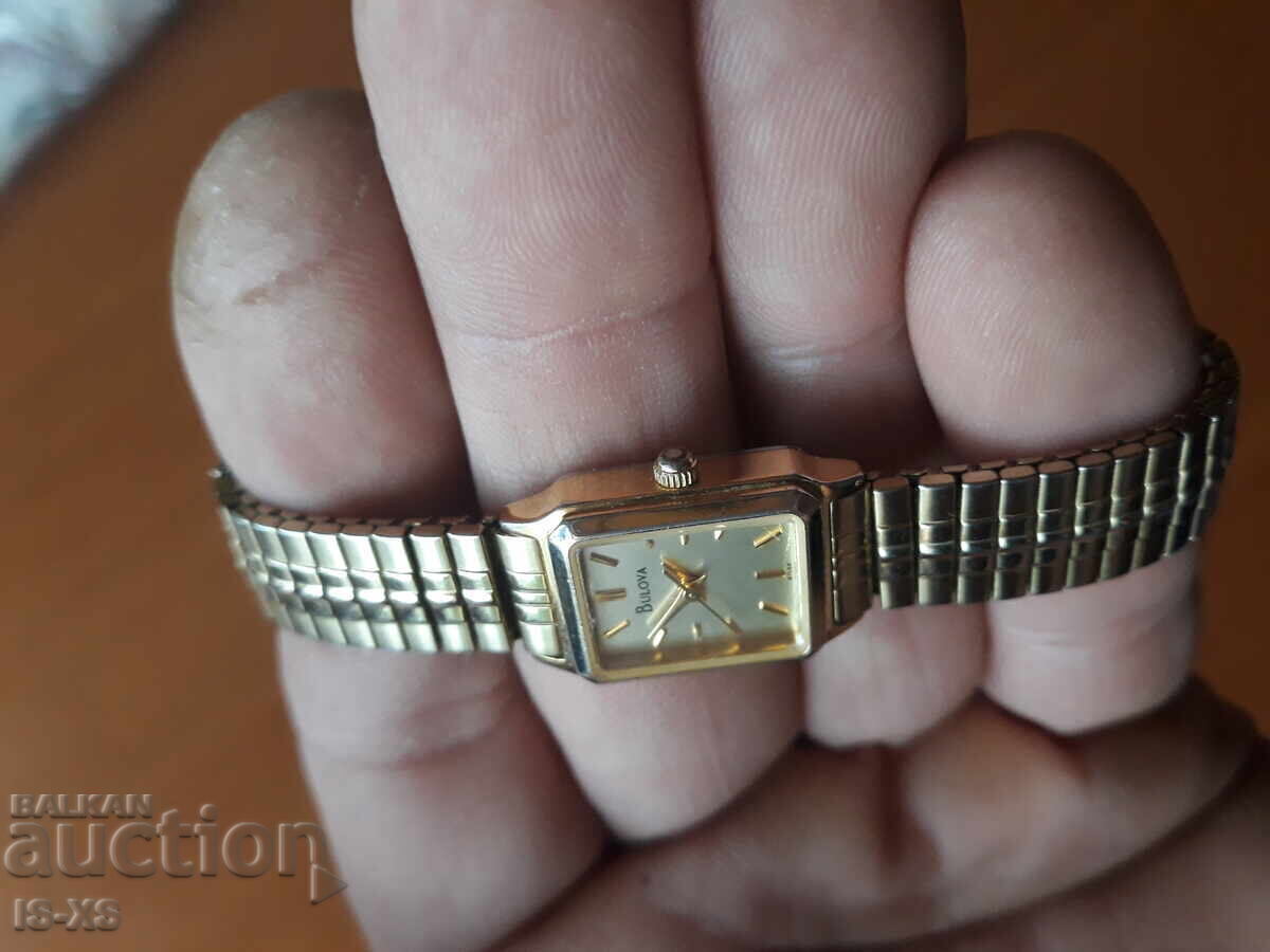 Auction Women's BULOVA QUARTZ Watch Au10 Auction Women's BULOVA QUARTZ Watch Au10