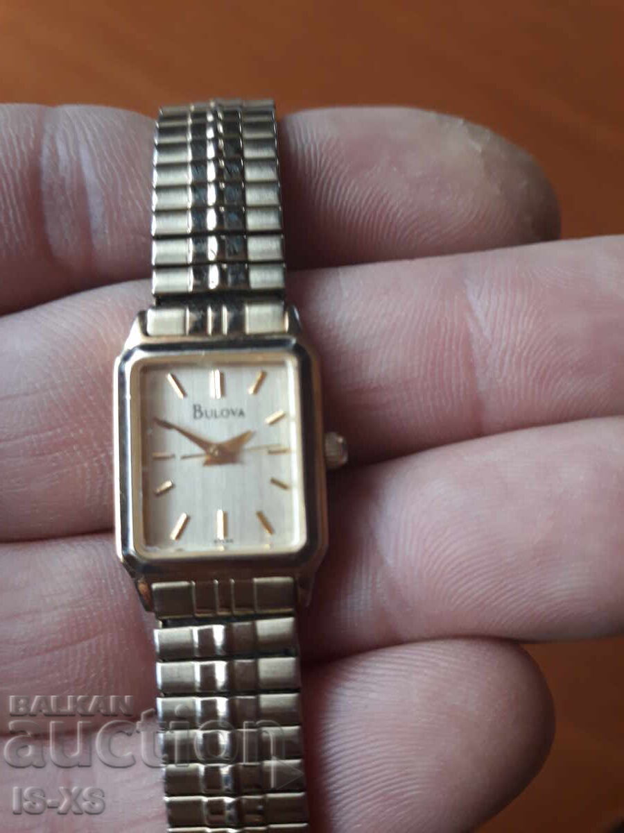 Women's BULOVA QUARTZ Watch Au10 Women's BULOVA QUARTZ Watch Au10