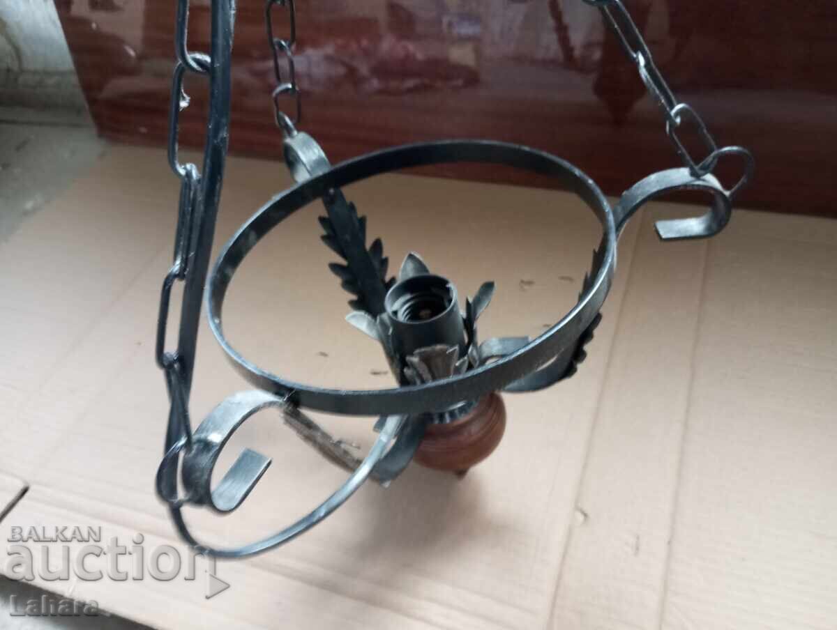 Wrought Iron Chandelier - 6