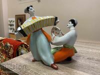 Порцеланова статуетка „Музиканти“ (СССР)