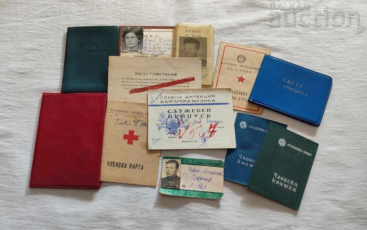 Documents Socialism NRB Lot 12 pieces Documents Socialism NRB Lot 12 pieces