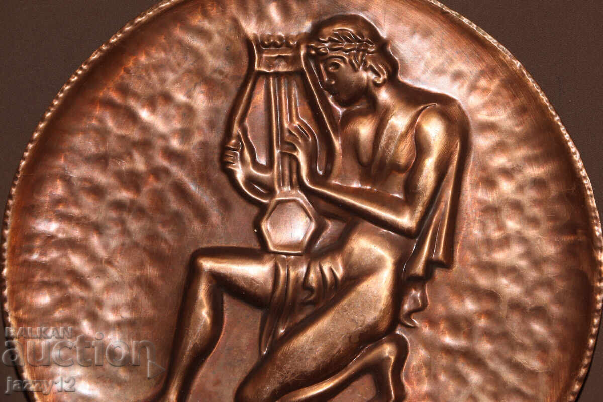 Аукцион Декоративно пано чиния стенна украса Орфей