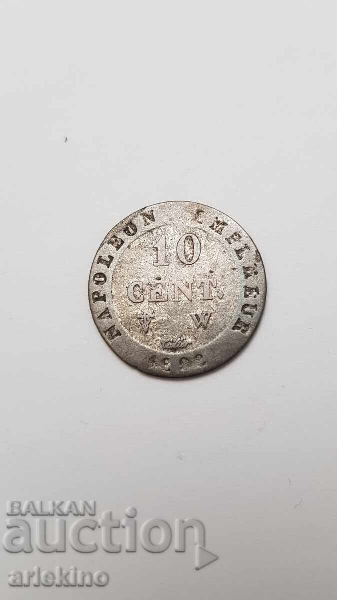 Συλλεκτικό νόμισμα 10 σεντ 1802 Ναπολέων Βοναπάρτης Γαλλία με τιμή 17.00 BGN | € 8.69 Συλλεκτικό νόμισμα 10 σεντ 1802 Ναπολέων Βοναπάρτης Γαλλία με τιμή 17.00 BGN | € 8.69