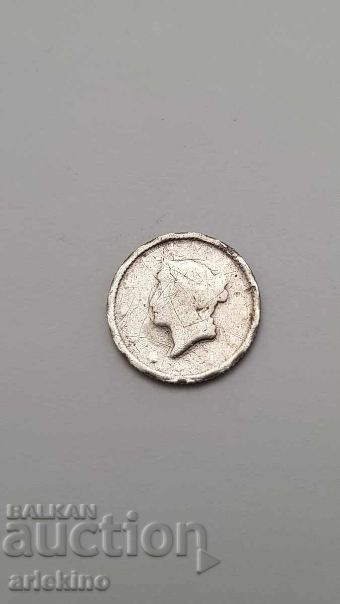 Συλλεκτικό ασημένιο νόμισμα 1 Τάλερ 1853 Αμερική - USA με τιμή 14.00 BGN | € 7.16